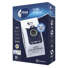 Electrolux S-Bag E201S 4-pack støvsugerposer til Electrolux og Philips