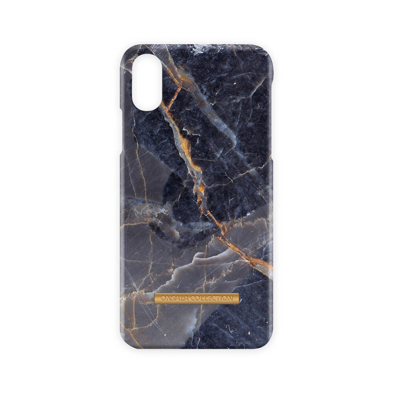 Skaller og hylstre - Onsala mobiletui til iPhone X / XS Shine Grey Marble