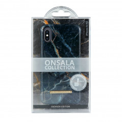 Skaller og hylstre - Onsala mobiletui til iPhone X / XS Shine Grey Marble