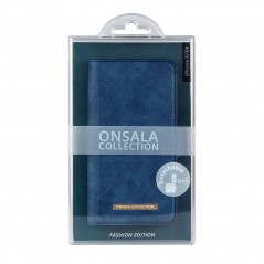 Covers - Onsala magnetisk pungetui 2-i-1 til iPhone X/XS Royal Blue