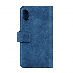 Covers - Onsala magnetisk pungetui 2-i-1 til iPhone X/XS Royal Blue