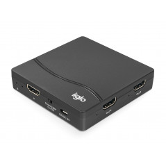 iiglo HDMI-splitter 1 till 4 utgångar