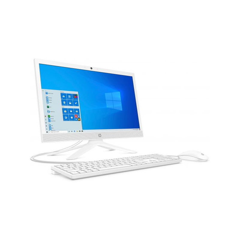 Alt-i-én computer - HP All-in-One 21-b0001na Intel-processor 4GB 256GB SSD W10S/W11