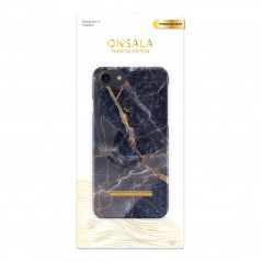 Onsala mobiletui til iPhone 6/7/8/SE Shine Grey Marble