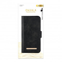 Covers - Onsala 2-i-1 magnetisk pungetui til iPhone 6/7/8/SE2/SE3 Midnight Black