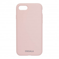 Onsala mobiletui til iPhone 6/7/8/SE2/SE3 Silikone Sand Pink