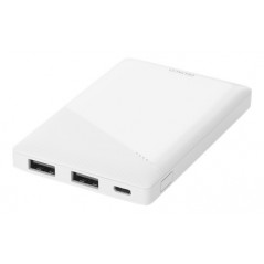 Slim Powerbank 5000mAh fra Deltaco med 2.1A