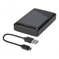 Portable batterier - Deltaco 10000mAh Powerbank med hurtig opladning og 3 A/18 W, 37 Wh