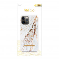 Onsala mobiletui til iPhone 13 Mini Soft White Rhino Marble