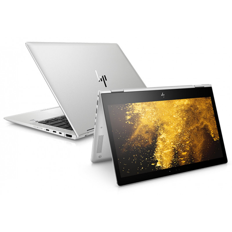 Brugt bærbar computer 13" - HP EliteBook x360 1030 G2 i5 8GB 256SSD med Touch (brugt)