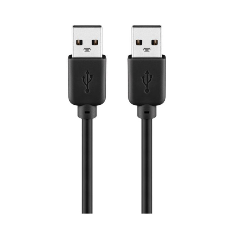 USB-kabel og USB-hubb - USB 2.0-kabel USB A til USB A i flere længder