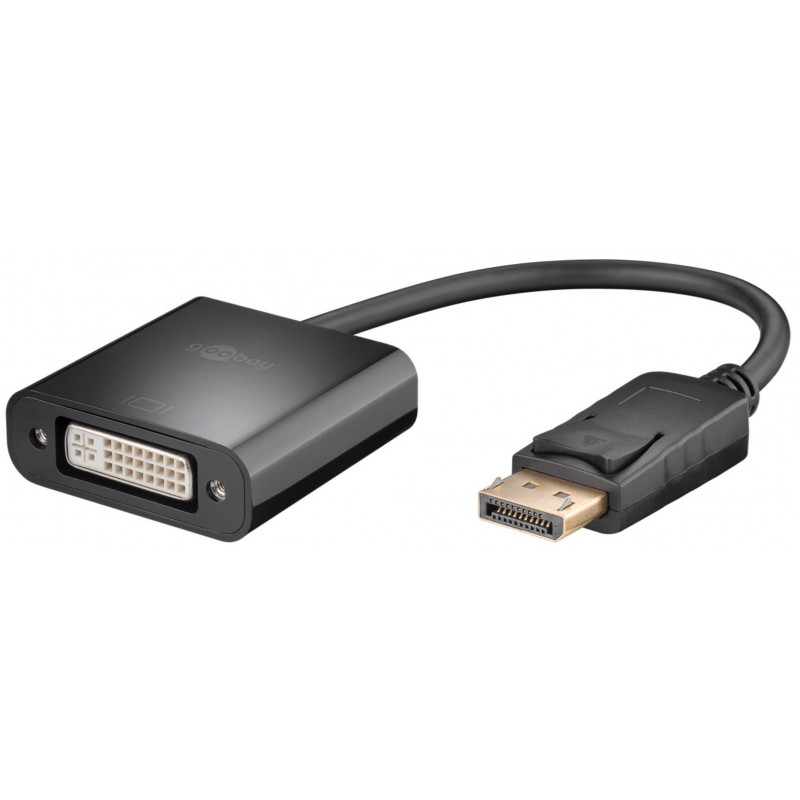 Skærmkabel & skærmadapter - DisplayPort til DVI-adapter