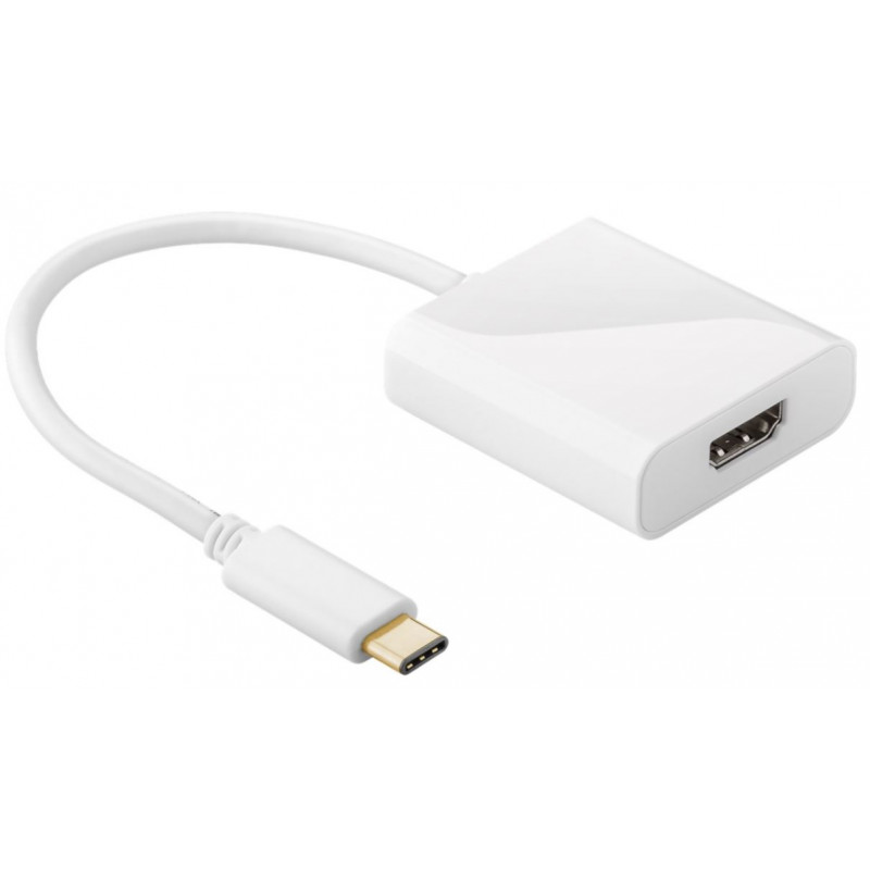 TV og lyd - Goobay USB-C til HDMI-adapter