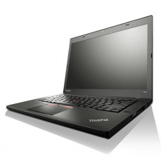 Brugt laptop 14" - Lenovo Thinkpad T450 HD+ i5 8GB 256SSD (beg med mycket mura)