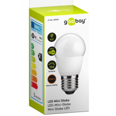 LED lampe E27 5 Watt (31 W) Mini Globe