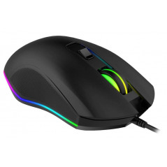 Gaming-mus - Havit gaming-mus med RGB LED-belysning og 3200 DPI