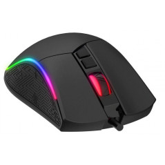 Gaming-mus - Havit gamingmus med RGB LED belysning & 7200 DPI