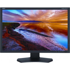 NEC MultiSync 24" LCD-skærm med IPS-panel (brugt)