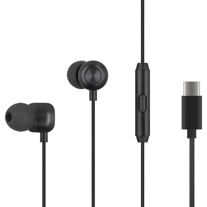 Headset - Champion in-ear hovedtelefoner og headset med USB-C