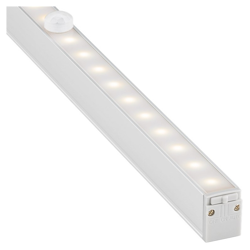 LED-lampa - Goobay batteridrevet LED-lysliste med 20 lysdioder og bevægelsessensor (varm hvid)