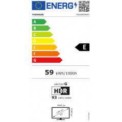 Billige tv\'er - Thomson 55-tums UHD 4K Smart-TV med Android