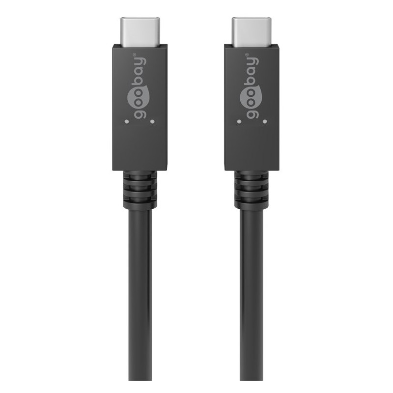 USB-C-kabel - USB-C till USB-C USB 3.2 gen 2 opladerkabel PD 100W 4K@60Hz