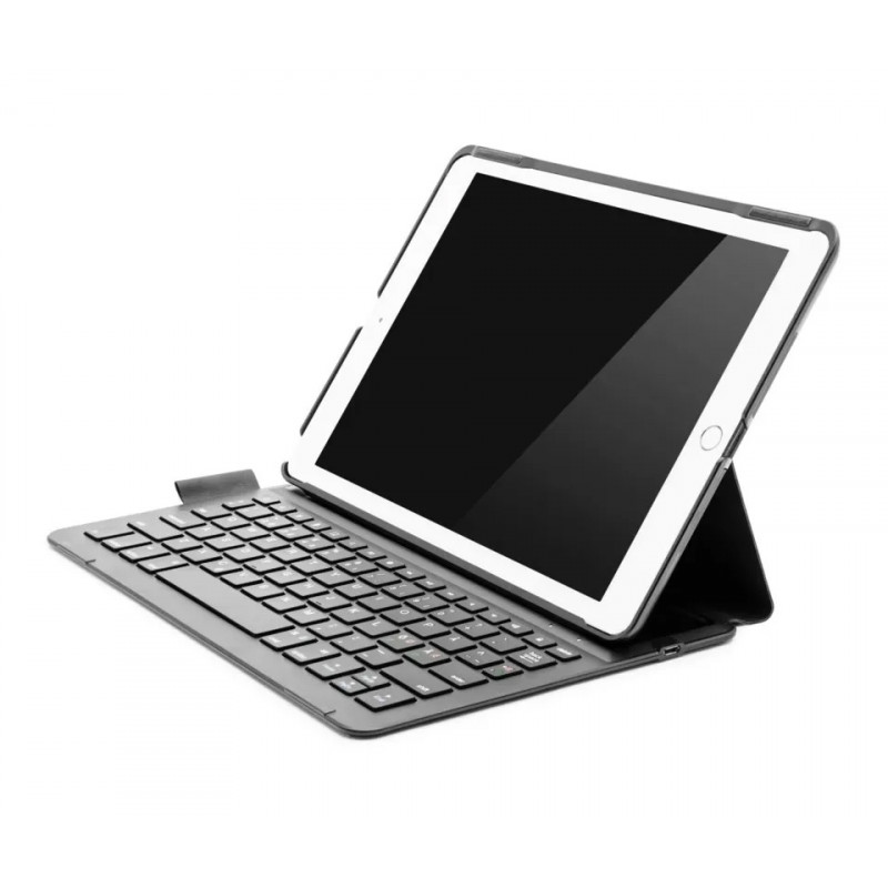 Tastatur til tablets - Linocell fodral med tangentbord för iPad 10.2, iPad Pro 10.5, iPad Air 2019