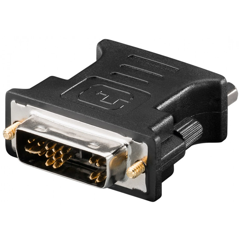 Skærmkabel & skærmadapter - Goobay DVI-A til VGA-adapter med guldbelagte stik