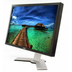 Brugte computerskærme - Dell 24" LCD-Skärm (beg)