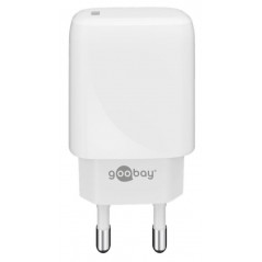 Kompakt strømadapter med hurtig opladning med USB-C PD (Power Delivery) 20W