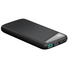 Goobay 10.000 mAh hurtigopladende PowerBank-batteri med USB-C PD, QC 3.0