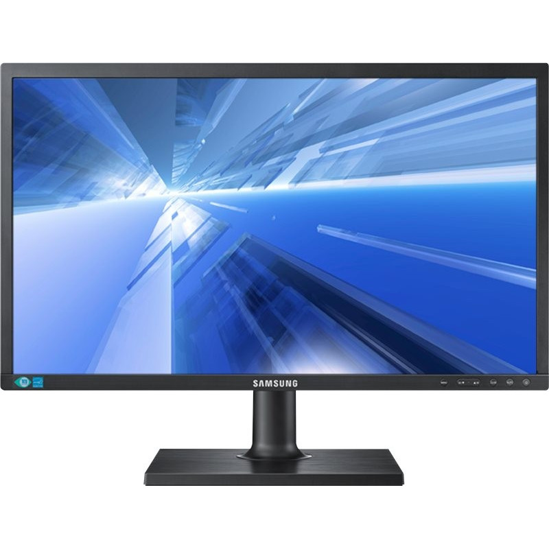 Brugte computerskærme - Samsung ergonomisk 24" LED-skærm (brugt)