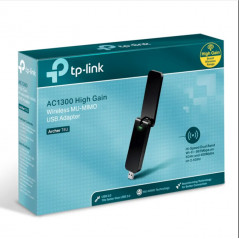 Trådløst netværkskort - TP-Link T4U AC1300 trådlöst WiFi USB-nätverkskort med Dual Band (fyndvara)