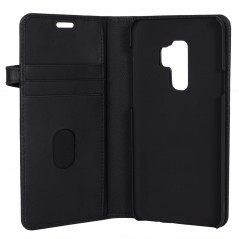 Cases - Buffalo magnetisk 2-i-1 læderpungetui til Samsung Galaxy S9