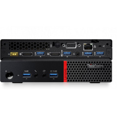 Brugt stationær computer - Lenovo ThinkCentre M700 Tiny USFF WiFi i5 8GB 128SSD (brugt)