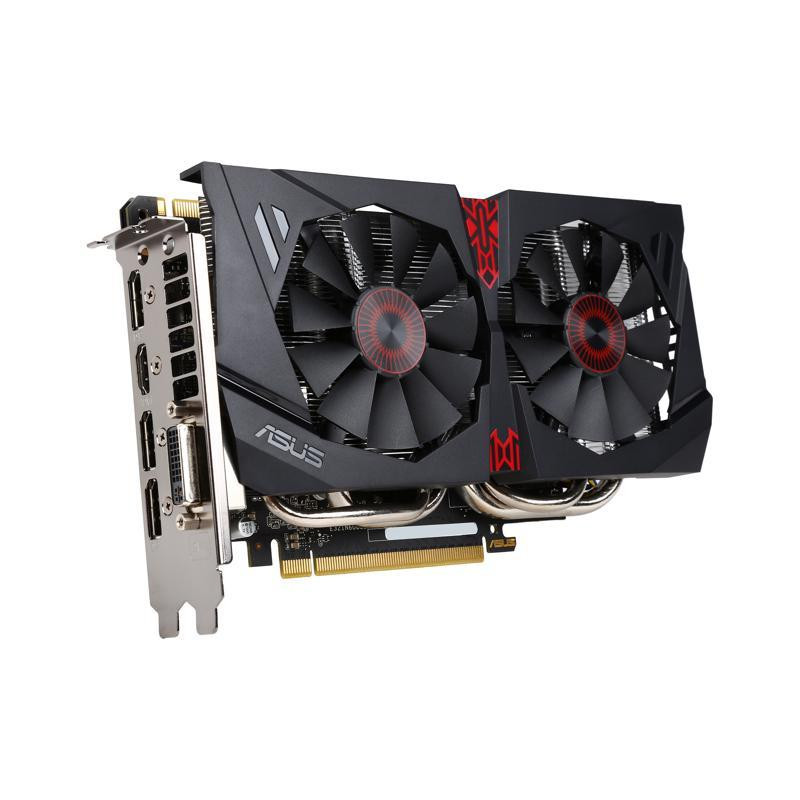 Brugte grafikkort - Asus Geforce GTX 960 Strix DC2 OC 2GB (beg)