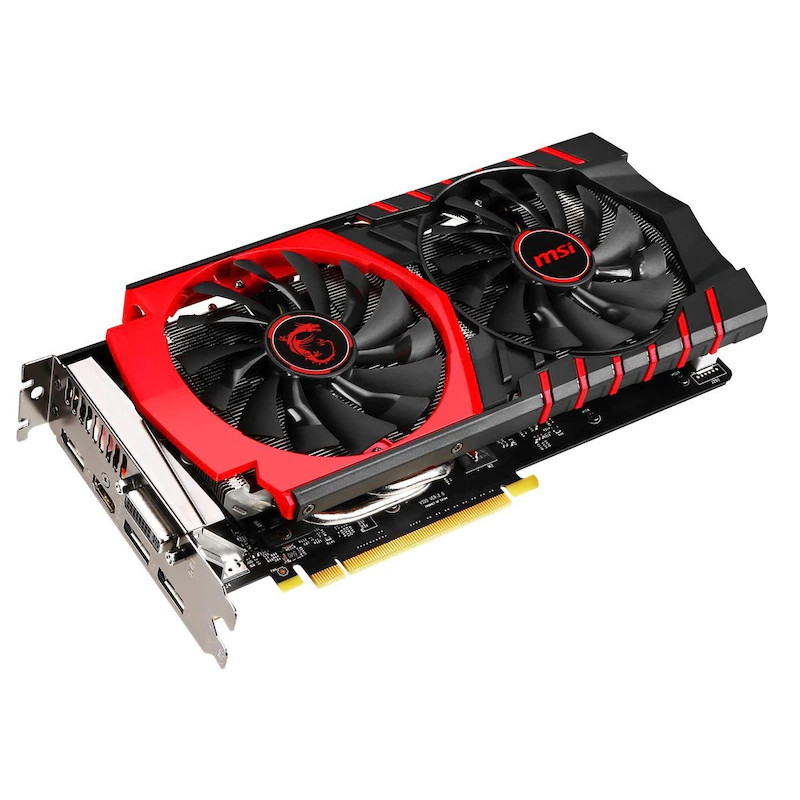 Brugte grafikkort - MSI Geforce GTX 960 Gaming 4GB (beg)