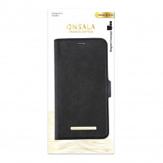 iPhone 12 - Onsala magnetisk pungetui 2-i-1 til iPhone 12 / 12 Pro Midnight Black