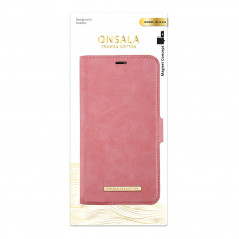 iPhone 12 - Onsala 2-i-1 magnetisk pungetui til iPhone 12 / 12 Pro Dusty Pink