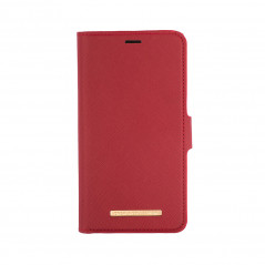 Onsala 2-i-1 magnetisk pungetui til iPhone 12 / 12 Pro Saffiano Red