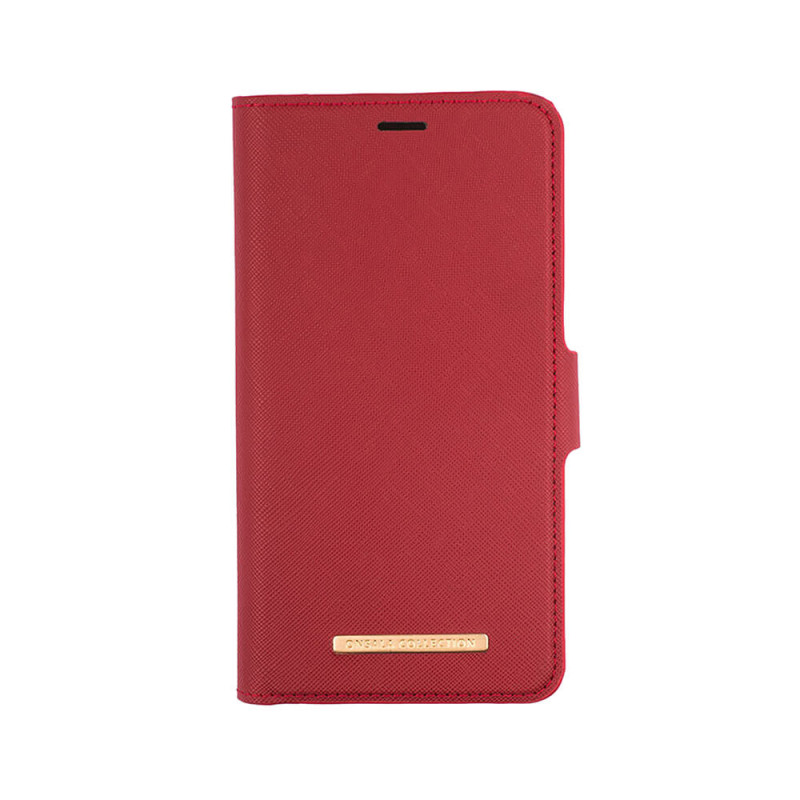 iPhone 12 - Onsala 2-i-1 magnetisk pungetui til iPhone 12 / 12 Pro Saffiano Red