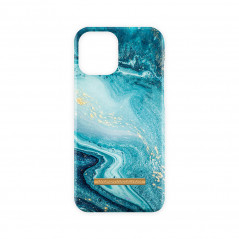 Onsala mobiletui til iPhone 12 / iPhone 12 Pro Soft Blue Sea Marble