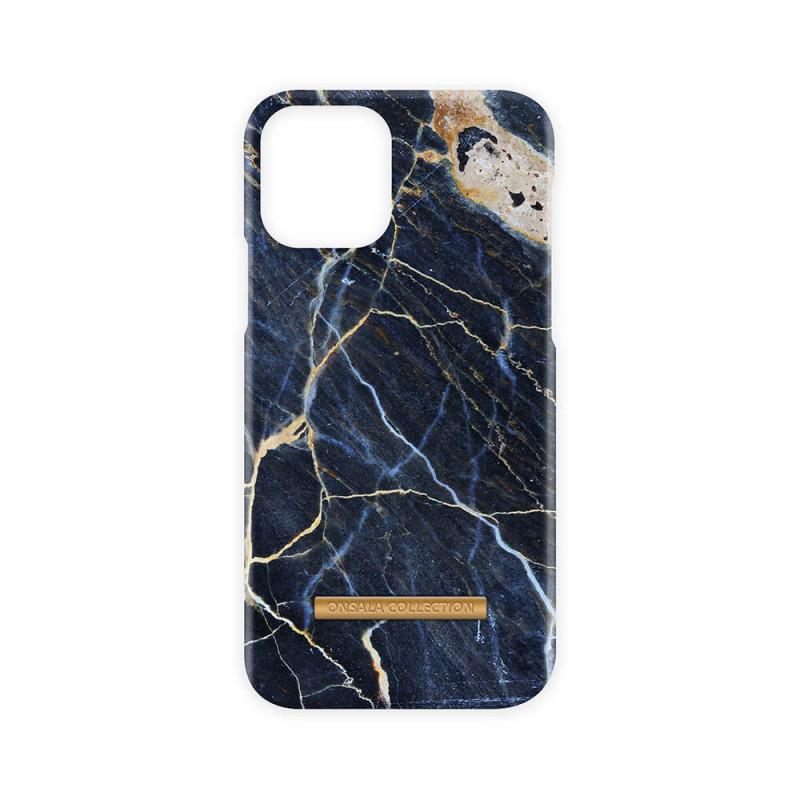 Skaller og hylstre - Onsala mobiletui til iPhone 11 Pro Soft Black Galaxy Marble