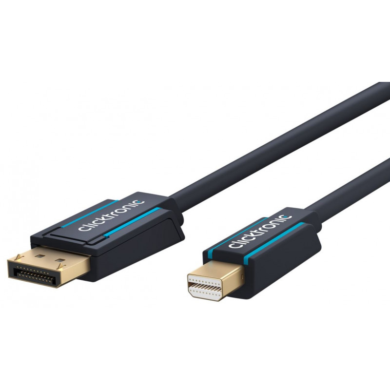 Skærmkabel & skærmadapter - Mini DisplayPort til DisplayPort-kabel 4K @ 60Hz i flere længder