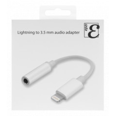 Lightning til 3,5 mm lyd-adapter