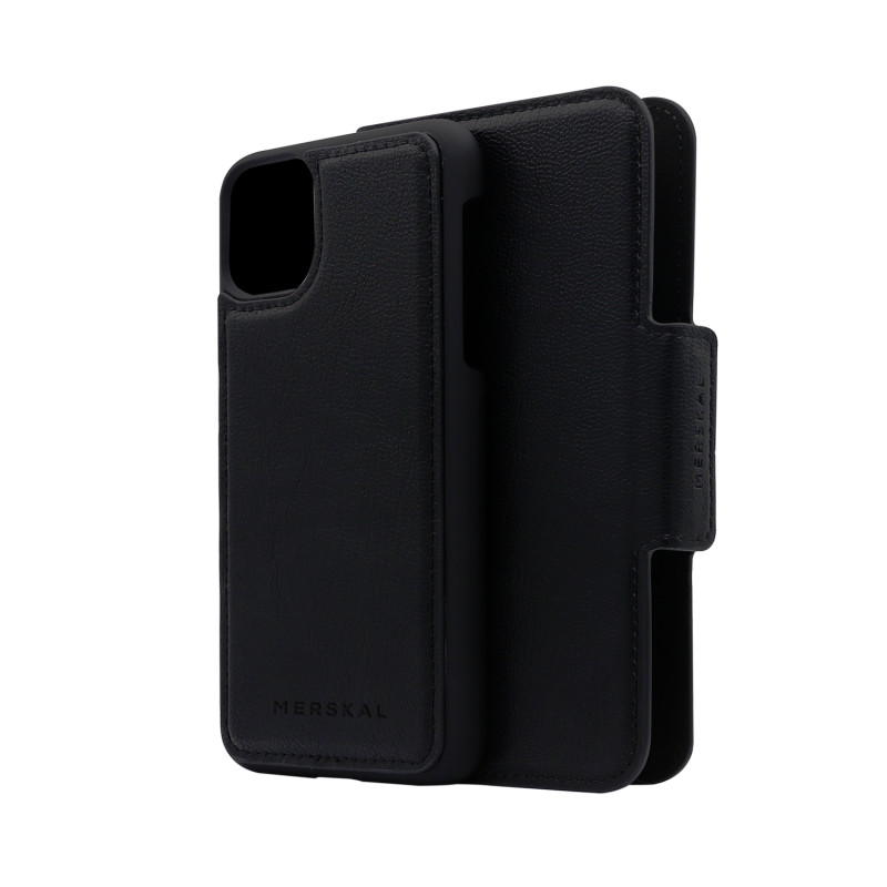 Skaller og hylstre - Etui med magnetisk mobiltelefondæksel til iPhone 11 Pro (Black)