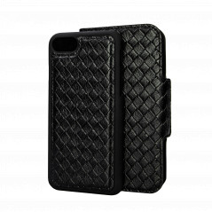 Etui med magnetisk mobilskal til iPhone 7/8/SE2/SE3 (Black Elite)