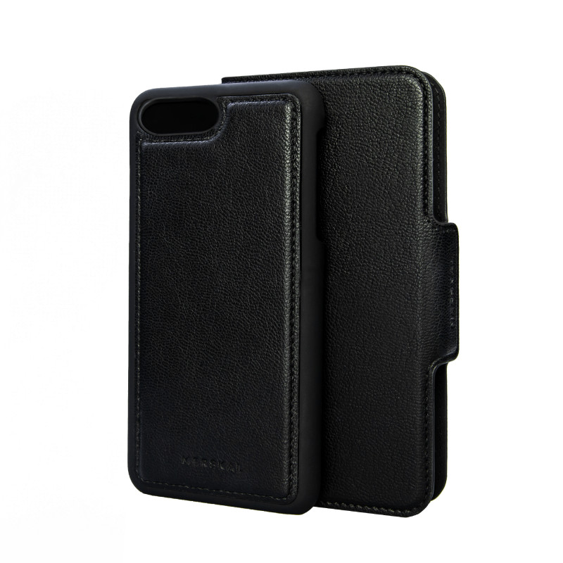 Skaller og hylstre - Etui med magnetisk mobilskal til iPhone 7/8 Plus (Black)