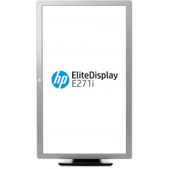 Brugte computerskærme - HP EliteDisplay 27" E271i Full HD IPS-skærm (brugt)