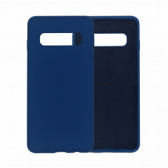 Merskal premium silikoneskal til Samsung Galaxy S10 (Blue)